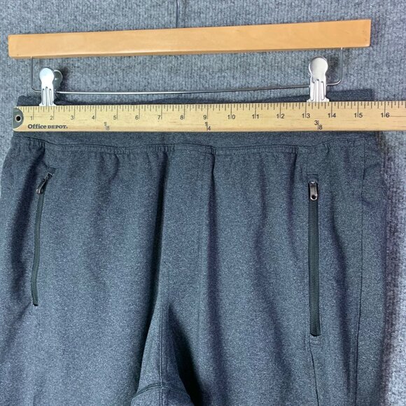Lululemon Mens Gray Sweatpants Size L With Drawstring & Zipper Pockets - Picture 5 of 10